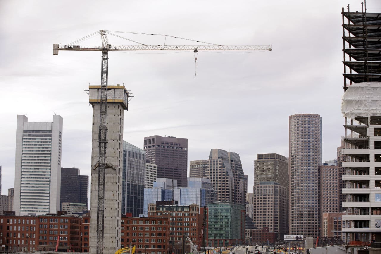 GE is looking into sites in the Seaport district for the company's new global headquarters. (Stephan Savoia/AP)