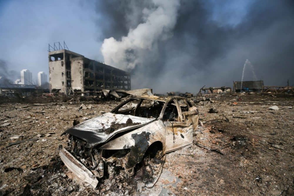 Huge Explosion Rocks Chinese City | Here & Now