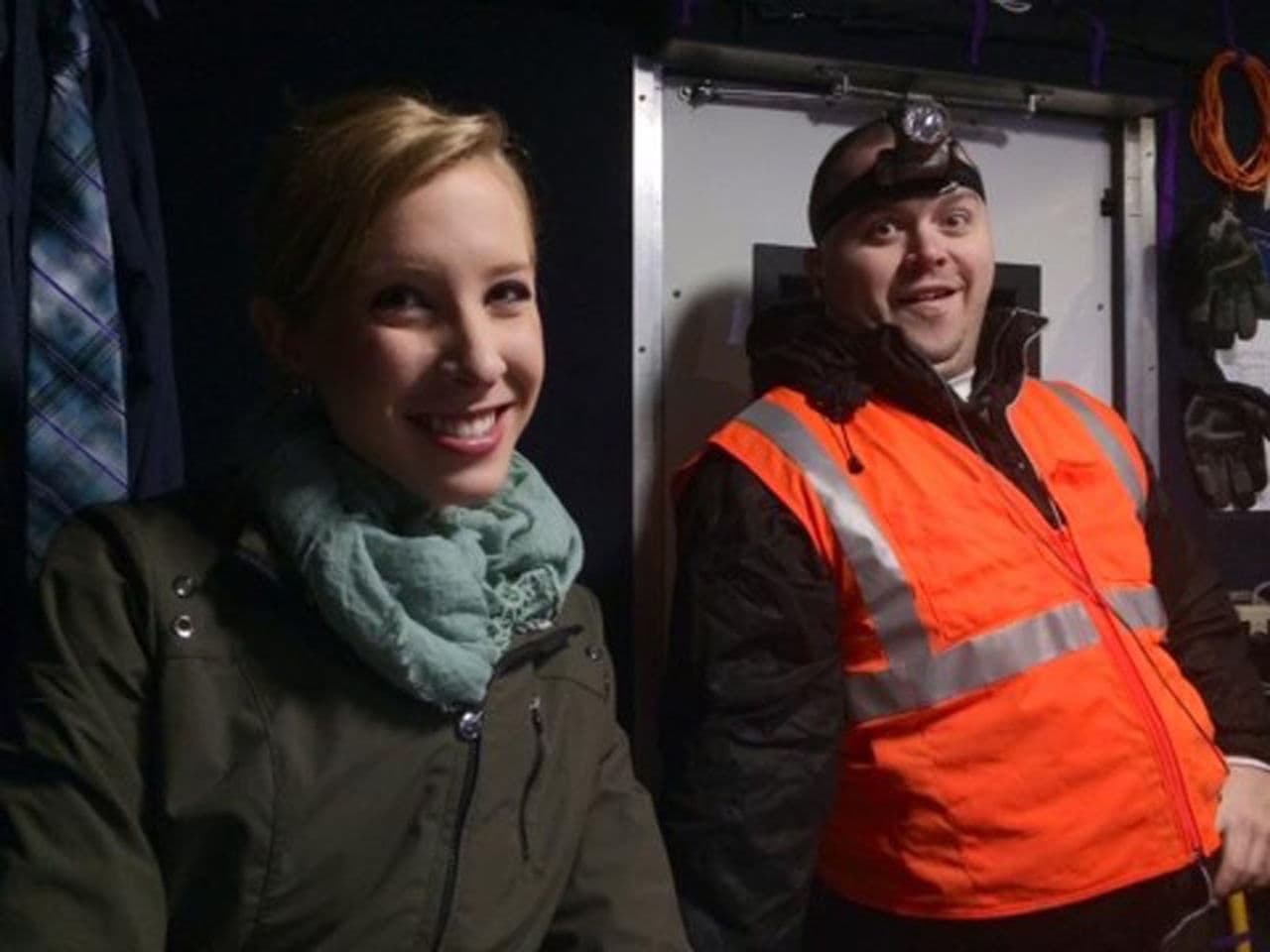 Alison Parker, left, and Adam Ward pictured in an undated photo. (WDBJ-TV/AP)