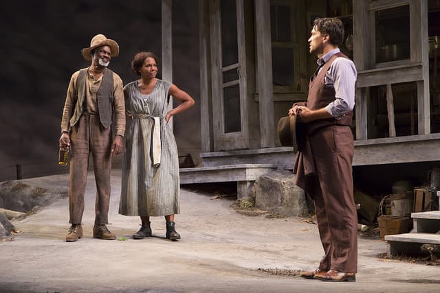 Glynn Turman, Audra McDonald and Will Swenson in Eugene O'Neill's "A Moon for the Misbegotten." (Courtesy, Williamstown Theatre Festival)