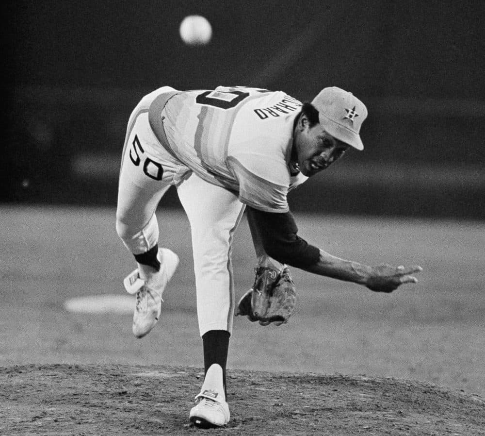 J. R. Richard played 10 seasons in the MLB, all with the Houston Astros. Twice he led the National League in strikeouts. (AP)