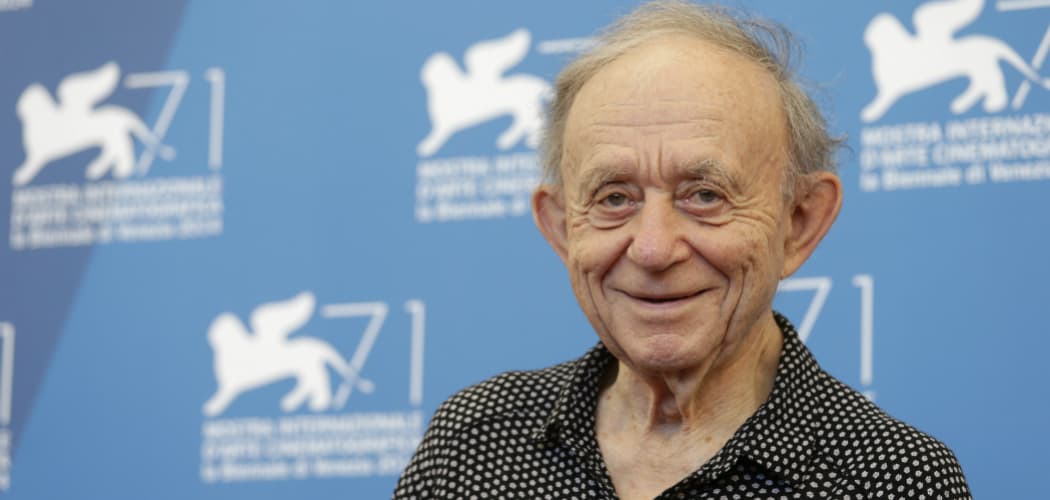 Cambridge-based documentarian Frederick Wiseman is debuting "In Jackson Heights" as well as a ballet based on his renowned "Titicut Follies" at this year's Toronto International Film Festival. He appears in this photo during the 2014 Venice Film Festival. (David Azia/AP)