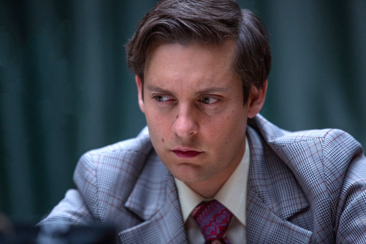 Tobey Maguire as Bobby Fischer in "Pawn Sacrifice." (Courtesy)