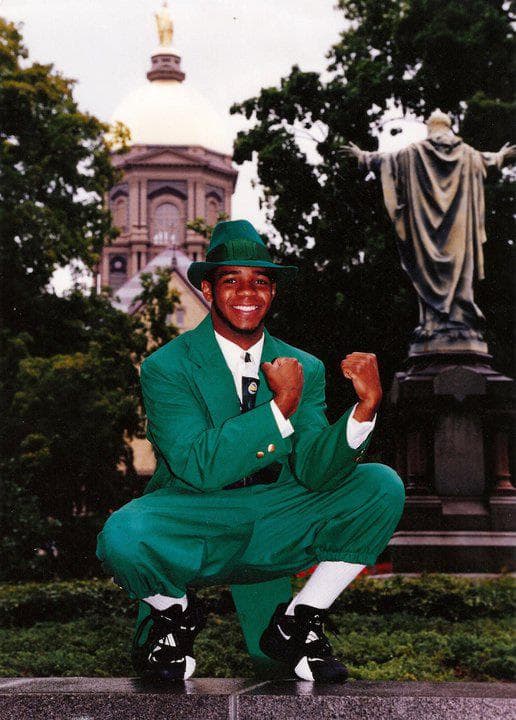 Notre Dame Fighting Irish picks first female leprechaun mascot