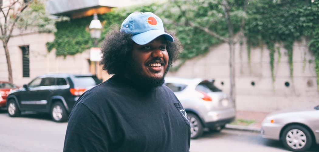 Boston rapper Michael Christmas. (Stefan Kohli)