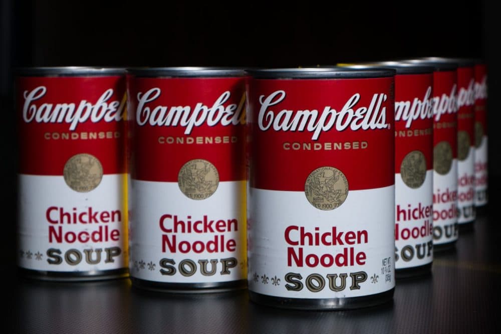 Cans of Campbell's soup are pictured in Washington on Jan. 8, 2014. (J. David Ake/AP)
