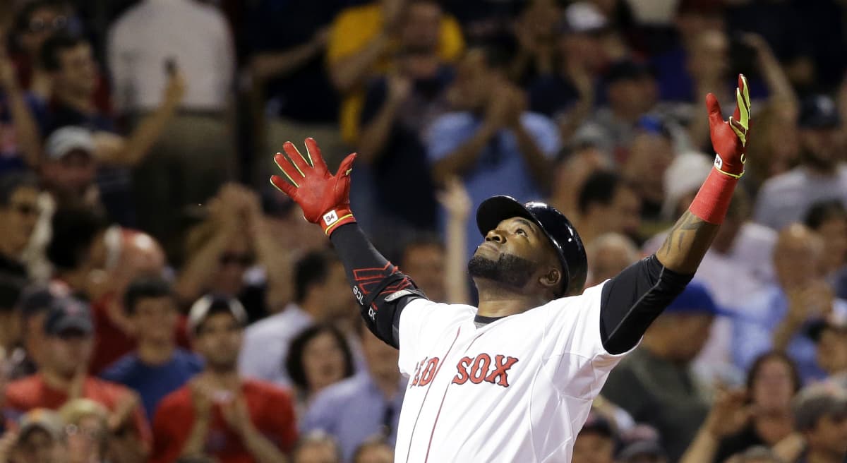 David Ortiz, pictured here in June 2015, has announced he will retire after the 2016 season. Ortiz "led, on the field and off. He performed when the stakes were highest. He will leave the city of Boston a better place," writes E.M. Swift. (Elise Amendola/ AP)