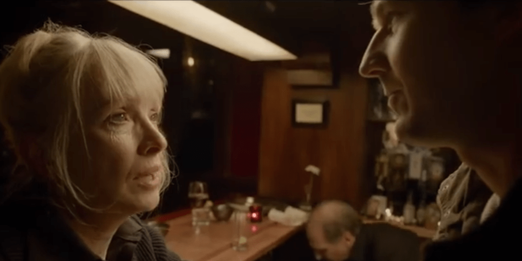 Lindsay Duncan as a besotted New York Times theater critic in "Birdman." (YouTube)