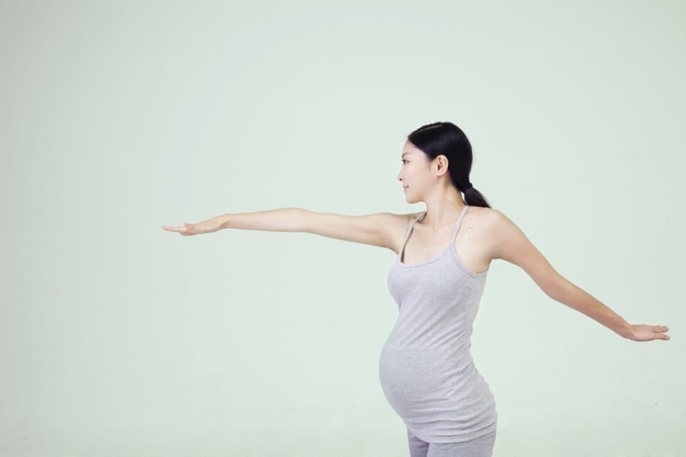 For pregnant women, Dr. Nathan Fox recommends an average of 20 to 30 minutes of moderate-intensity exercise four or five times a week. (il-young ko/Flickr)
