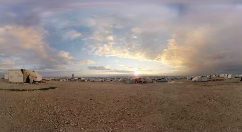 &quot;Clouds Over Sidra,&quot; a virtual reality film set in a Syrian refugee camp, tries to build compassion for its inhabitants. But do we need technological gear and 3D to move us to action? (Screenshot from &quot;Clouds Over Sidra&quot;)