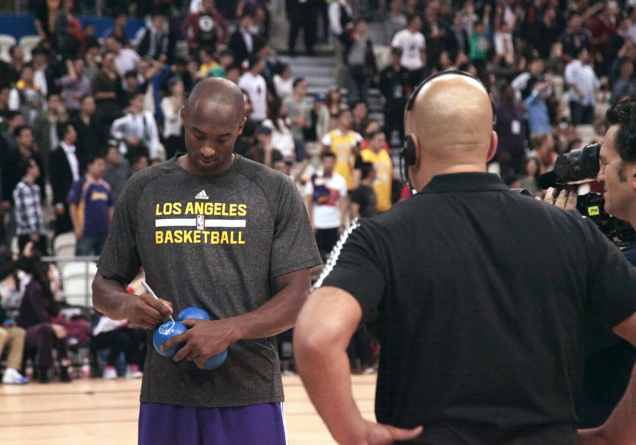 On Sunday, Kobe Bryant announced his retirement -- via a poem. (Kevin Lee/Getty Images)