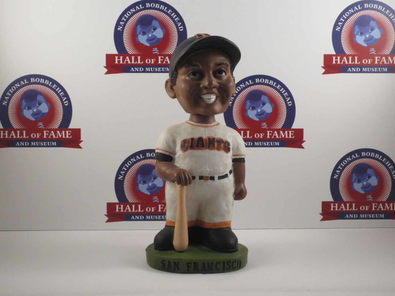 The 1999 Willie Mays bobblehead is one of the first featured by the new Hall. (Courtesy National Bobblehead Hall of Fame And Museum)