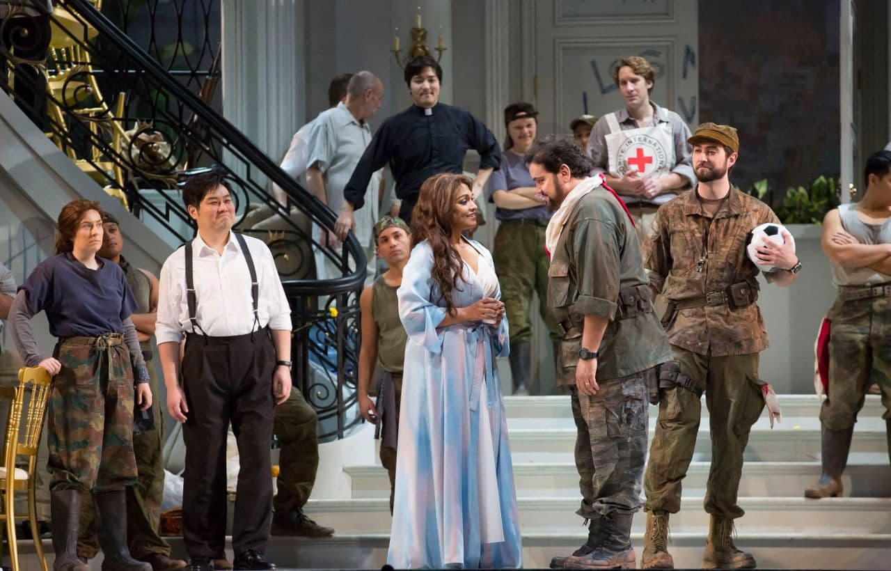 The Lyric Opera of Chicago performs 'Bel Canto,' based on Nashville author Ann Patchett's book. (Lyric Opera of Chicago)