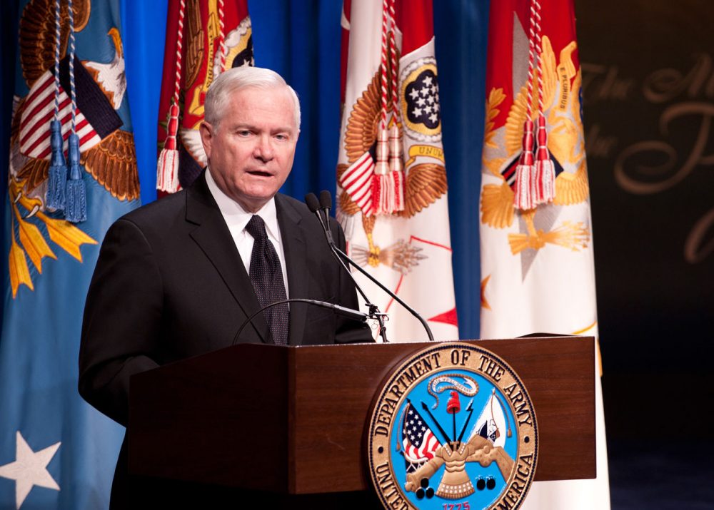 Former Defense Secretary Robert Gates has served eight U.S. Presidents of both political parties and he has led the Pentagon, the Central Intelligence Agency, and Texas A &amp; M University. (U.S. Army Europe Images/Flickr)
