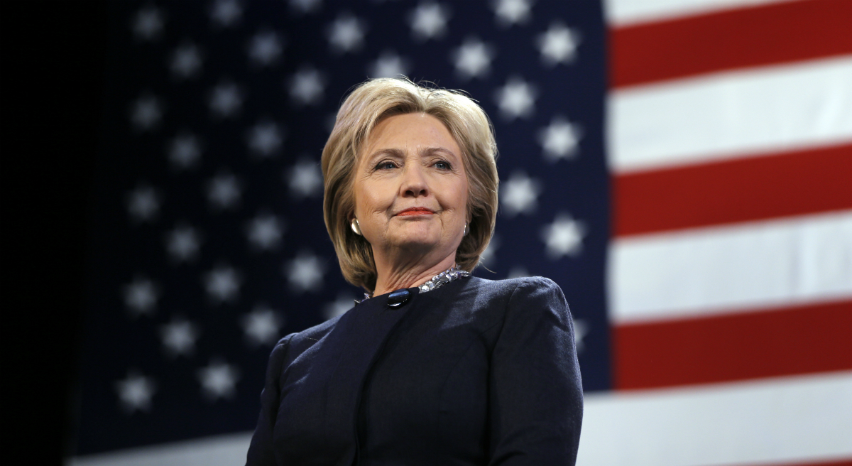 In this photo, Democratic presidential candidate Hillary Clinton is introduced during a campaign stop, Jan. 22, 2016, in Rochester, N.H. (Matt Rourke/AP)