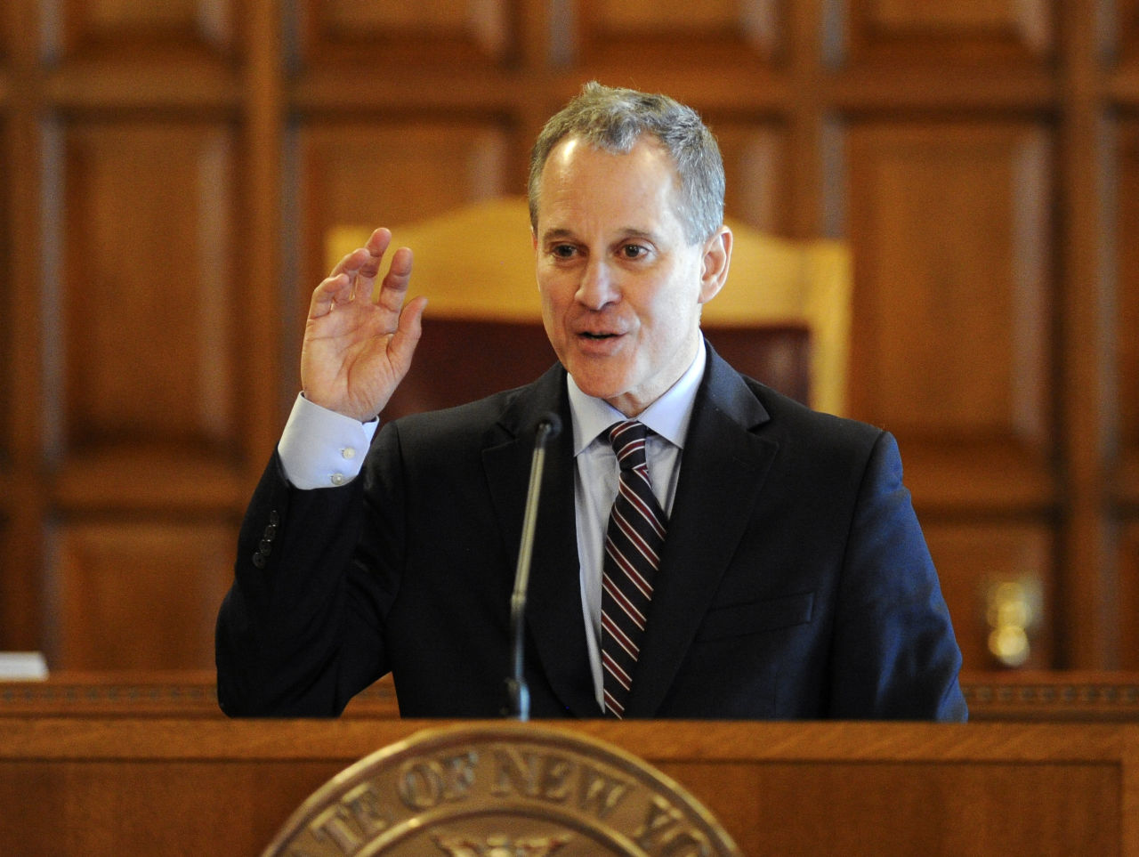 New York State Attorney General Eric Schneiderman (Hans Pennink/AP)