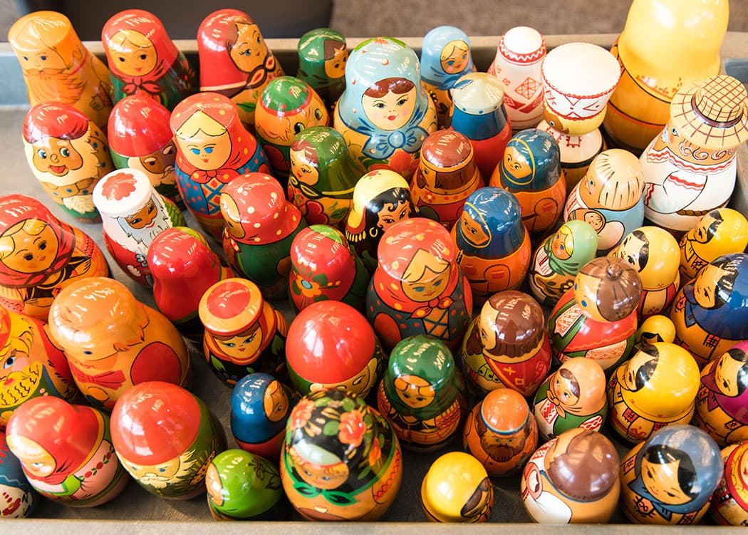 Nesting dolls. (Courtesy of Museum of Russian Icons)