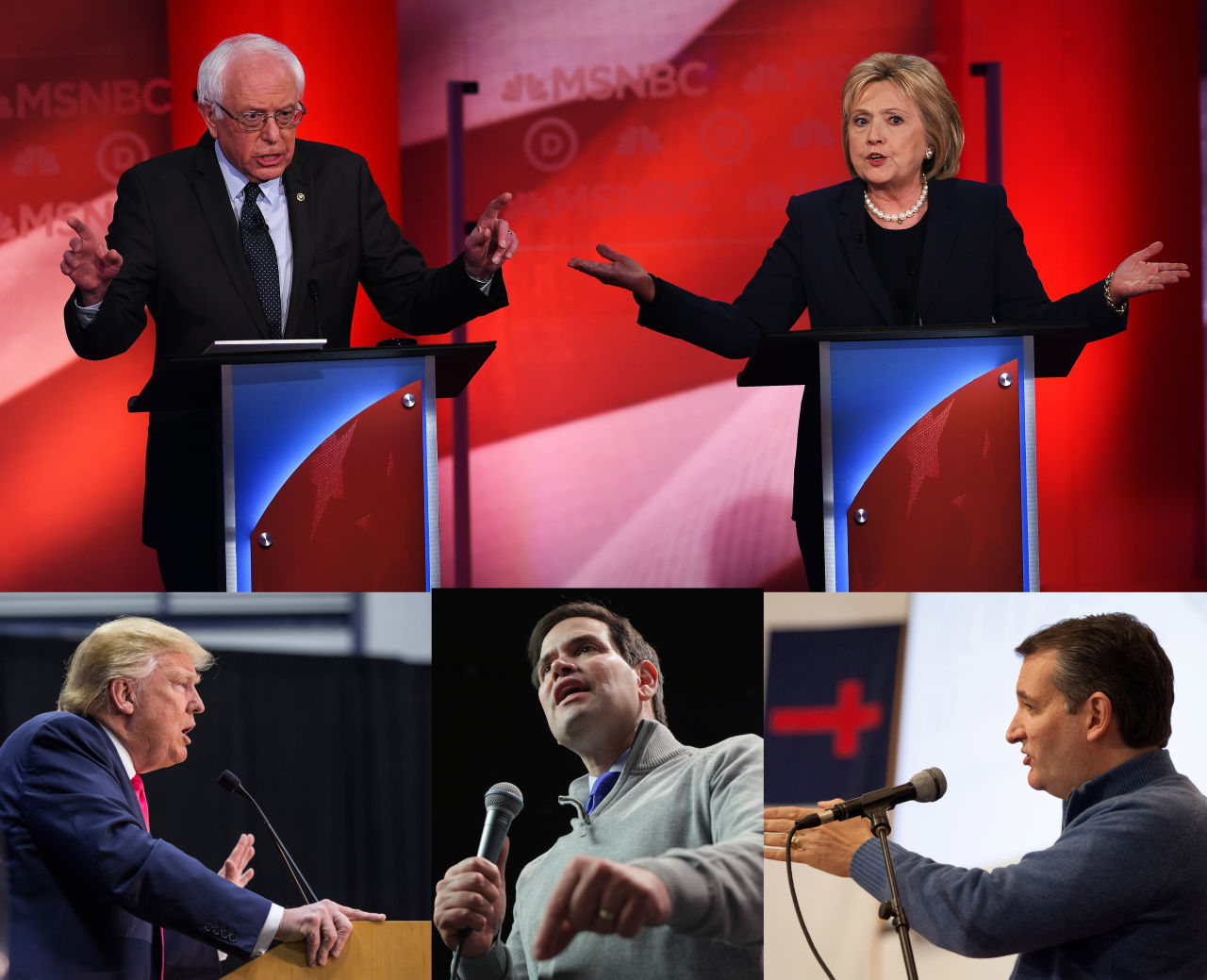 GOP Field Narrows, Candidates Spar In Final Debates Before N.H.