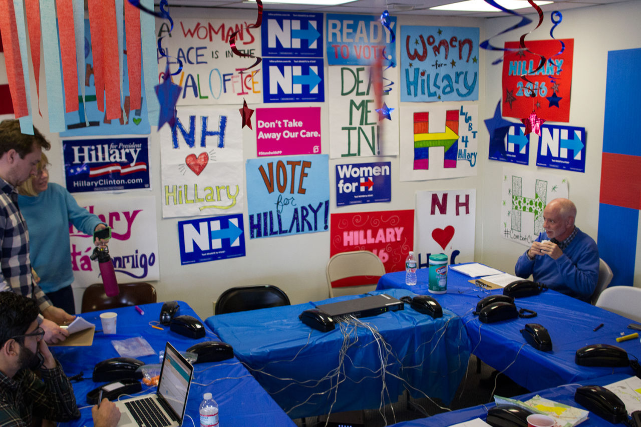 Mass. Voters Volunteer Their Time In Hopes Of Making A Difference In The N.H. Primary