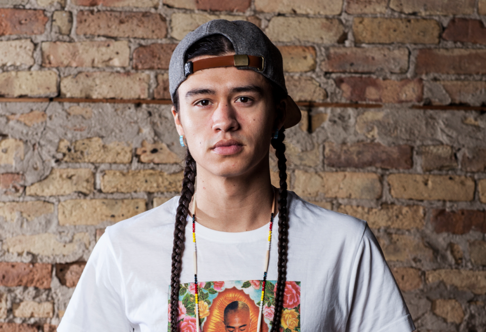 Frank Waln is an indigenous American rapper, songwriter and activist from the Rosebud Sioux Reservation in South Dakota. (frankwaln.com)
