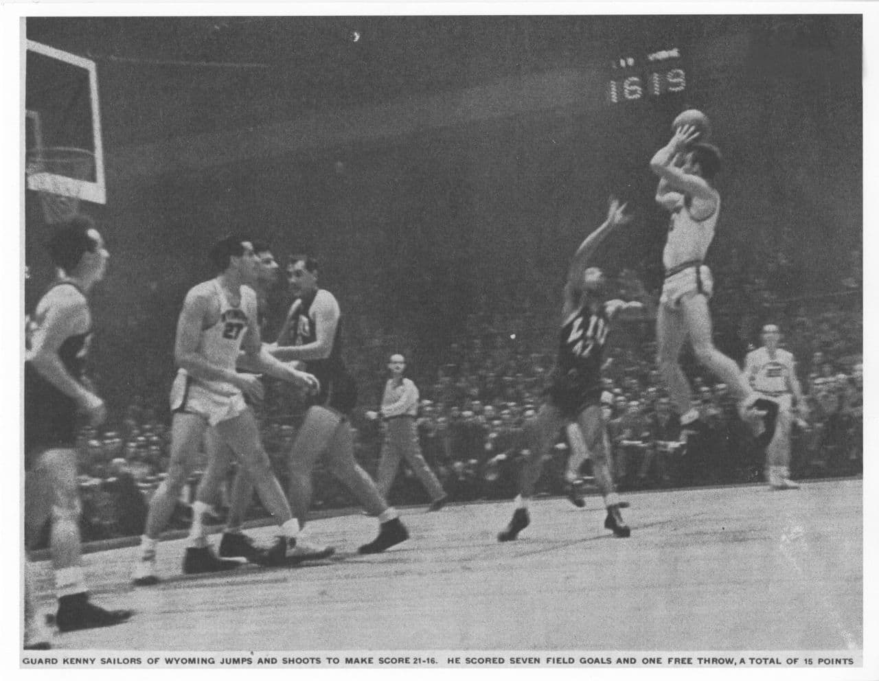 Kenny Sailors: The Long-Forgotten Inventor Of Basketball's Jump Shot