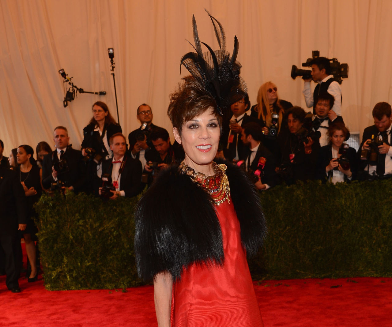Peggy Siegal attends the Costume Institute Gala for the "PUNK: Chaos to Couture" exhibition at the Metropolitan Museum of Art on May 6, 2013 in New York City. (Larry Busacca/Getty Images)