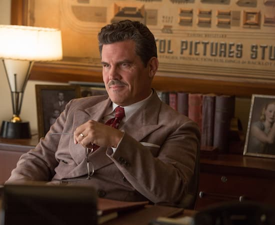 Josh Brolin as studio fixer Eddie Mannix, in "Hail, Caesar!," a new comedy from filmmakers Joel and Ethan Coen. (Alison Rosa/Universal Pictures via AP)