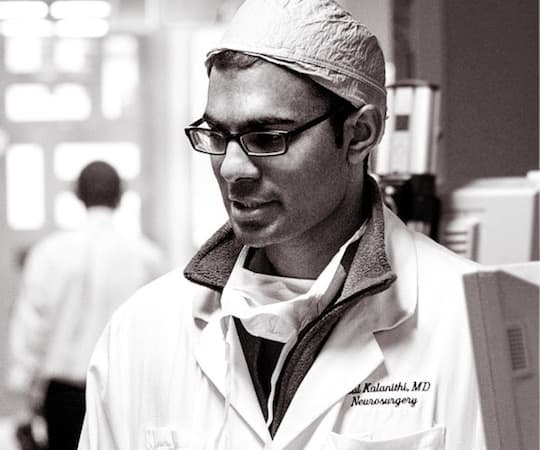 Paul Kalanithi at the Stanford Hospital and Clinics, February 2014. ( Norbert von der Groeben/Stanford Hospital and Clinics )