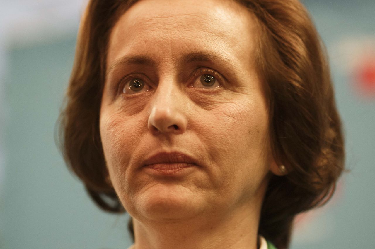Beatrix von Storch, member of the European Parliament, looks on following initial state election results on March 13, 2016 in Berlin, Germany. State elections taking place today in three German states: Rhineland-Palatinate, Saxony-Anhalt and Baden-Wuerttemberg, are a crucial test-case for German Chancellor and Chairwoman of the German Christian Democrats (CDU) Angela Merkel, who has come under increasing pressure over her liberal immigration policy towards migrants and refugees. The populist AfD, with campaign rhetoric aimed at Germans who are uneasy with so many newcomers, has solid polling numbers and will almost certainly win seats in all three state parliaments. (Carsten Koall/Getty Images)