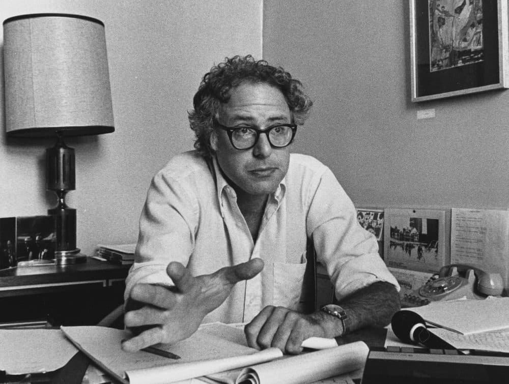 Bernie Sanders is seen in September 1981, six months after he was elected mayor of Burlington, Vermont. It's where Sanders' political career began -- and where his policies continue to shape the city. (Donna Light/AP)
