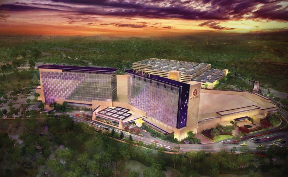 A rendering of the Mashpee Wampanoag's proposed resort casino in Taunton. (Courtesy)