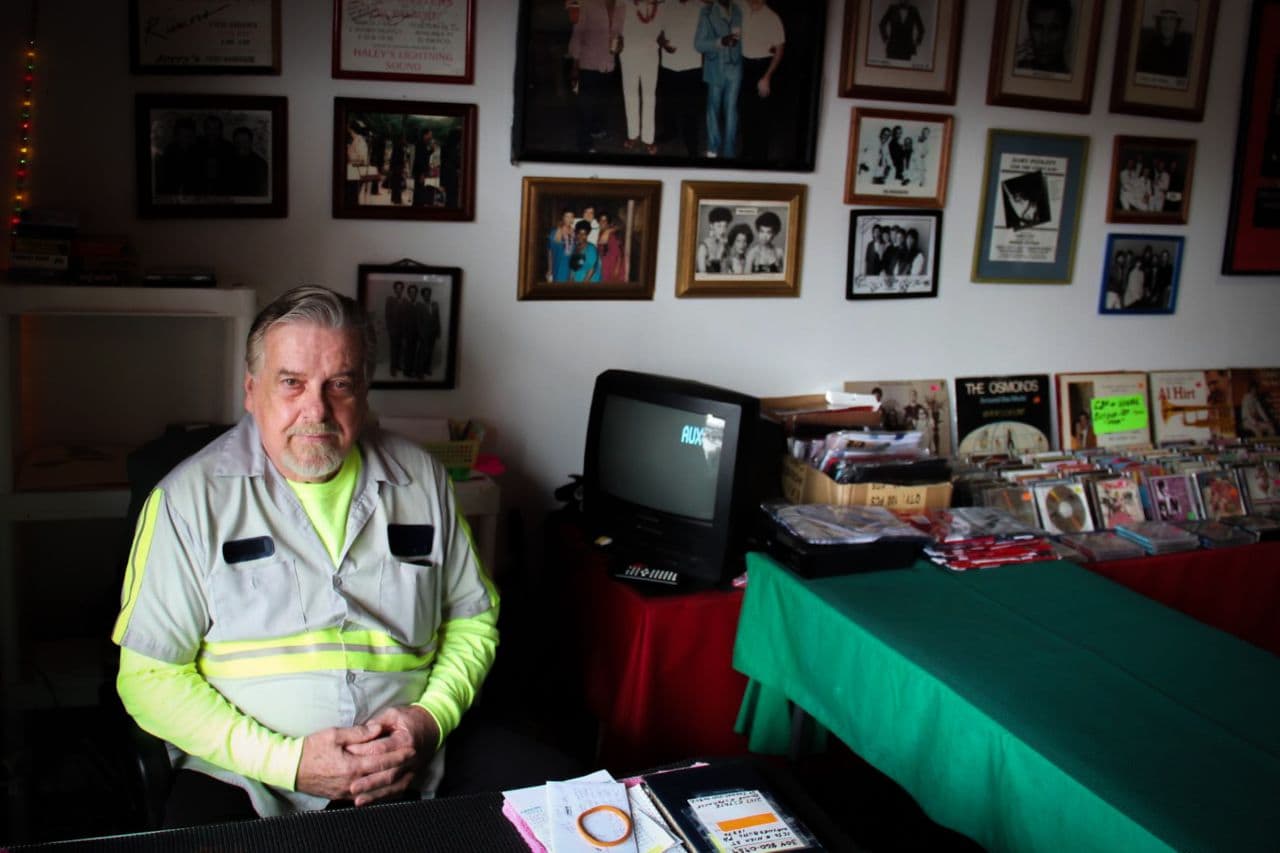 Jerry Lee Edwards, 73, sits in his Waynesburg, Pennsylvania store, where he sold work clothes to natural gas workers. His business, which is closing this spring, is one of the casulaties of the slowdown in Pennsylvania's once booming natural gas industry. Photo: Reid Frazier