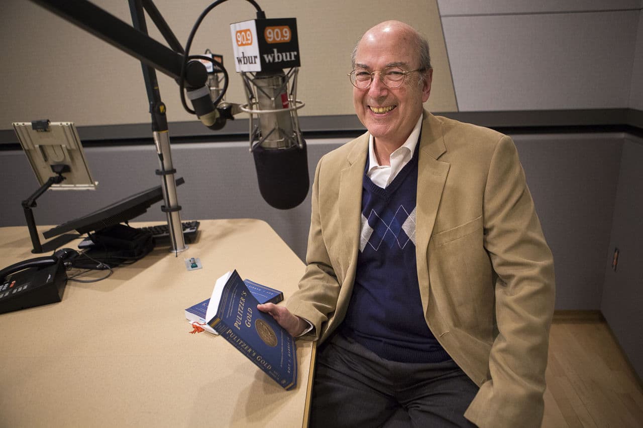 The Rev. Jeffrey Brown in WBUR's Studio 2. (Sarah Bush/WBUR)