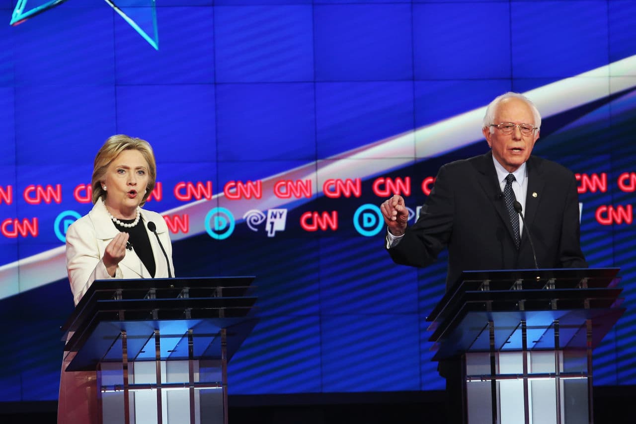 Clinton, Sanders Clash In Their Final Debate Before N.Y. Primary