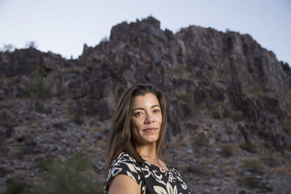 Fernanda Santos, author of “The Fire Line: The Story of the Granite Mountain Hotshots and One of the Deadliest Days in American Firefighting.”(Nick Oza)
