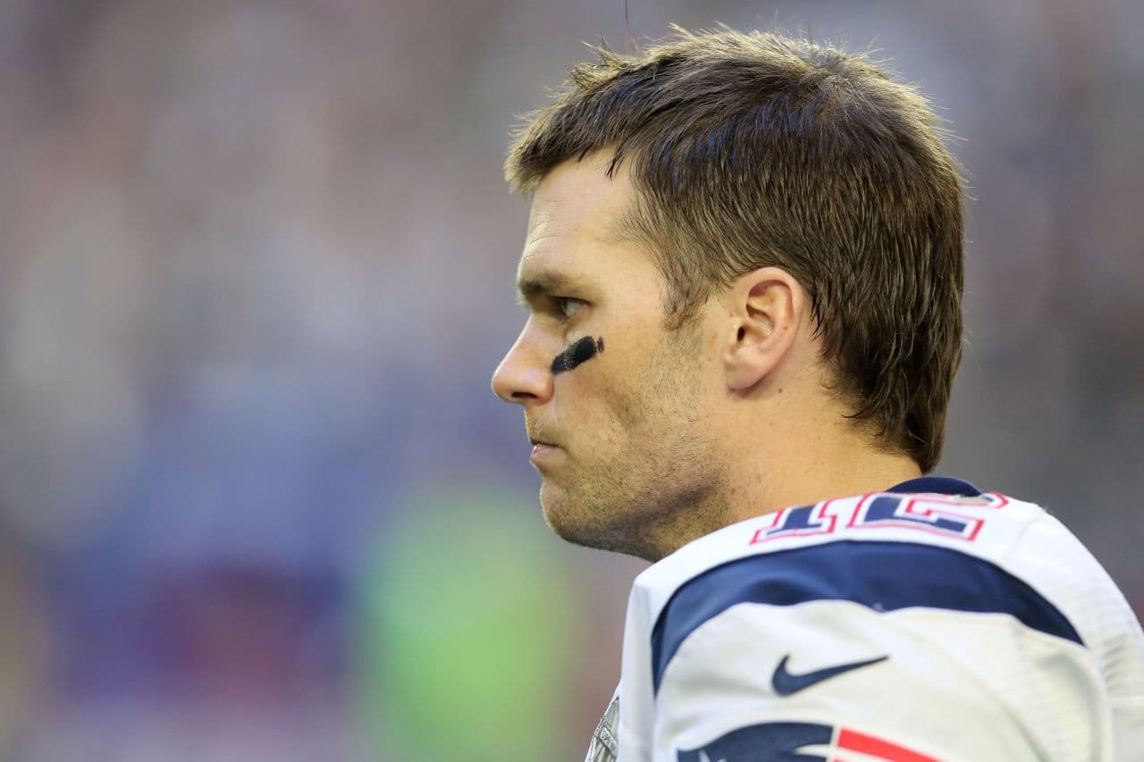 New England Patriots QB Tom Brady #12 before a game against the Seattle Seahawks in 2015. (Gregory Payan/AP)