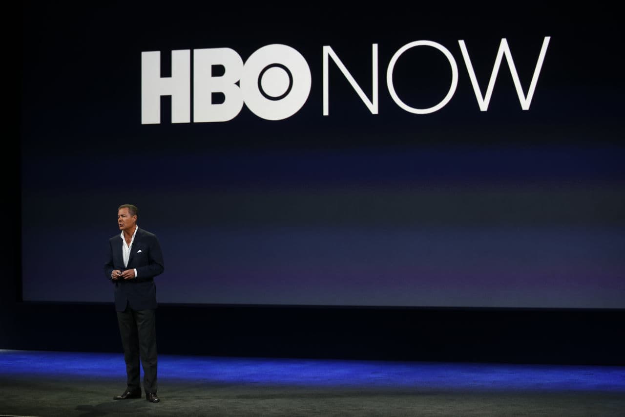 HBO CEO Richard Plepler speaks on stage during an Apple special event at the Yerba Buena Center for the Arts on March 9, 2015 in San Francisco, California. (Stephen Lam/Getty Images)