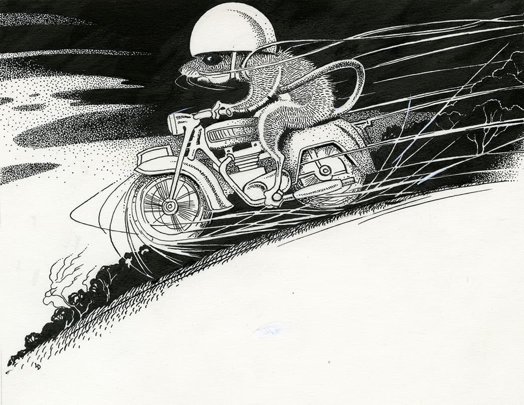 Louis Darling's illustration for "Runaway Ralph." (Courtesy Eric Carle Museum of Picture Book Art)