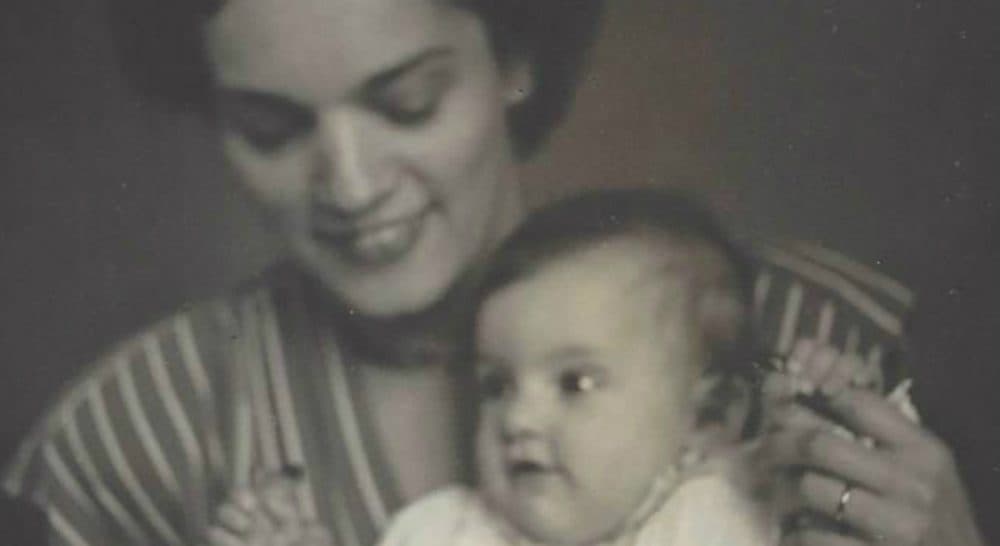 The author with her mother. (Courtesy of Elizabeth Marcus)