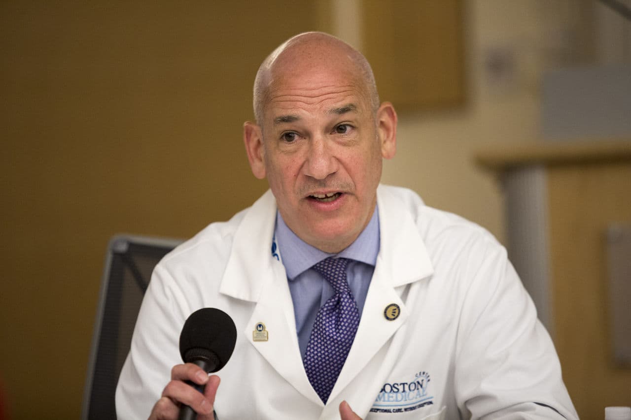 Dr. Joshua Safer, a BMC physician who will be leading the transgender medicine center, says that through his research, he has found increasing evidence that gender identity is rooted in biology. (Jesse Costa/WBUR)