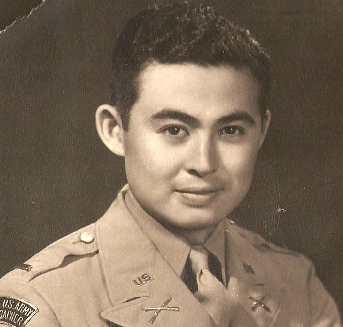 Ted Akimoto, c. 1945.