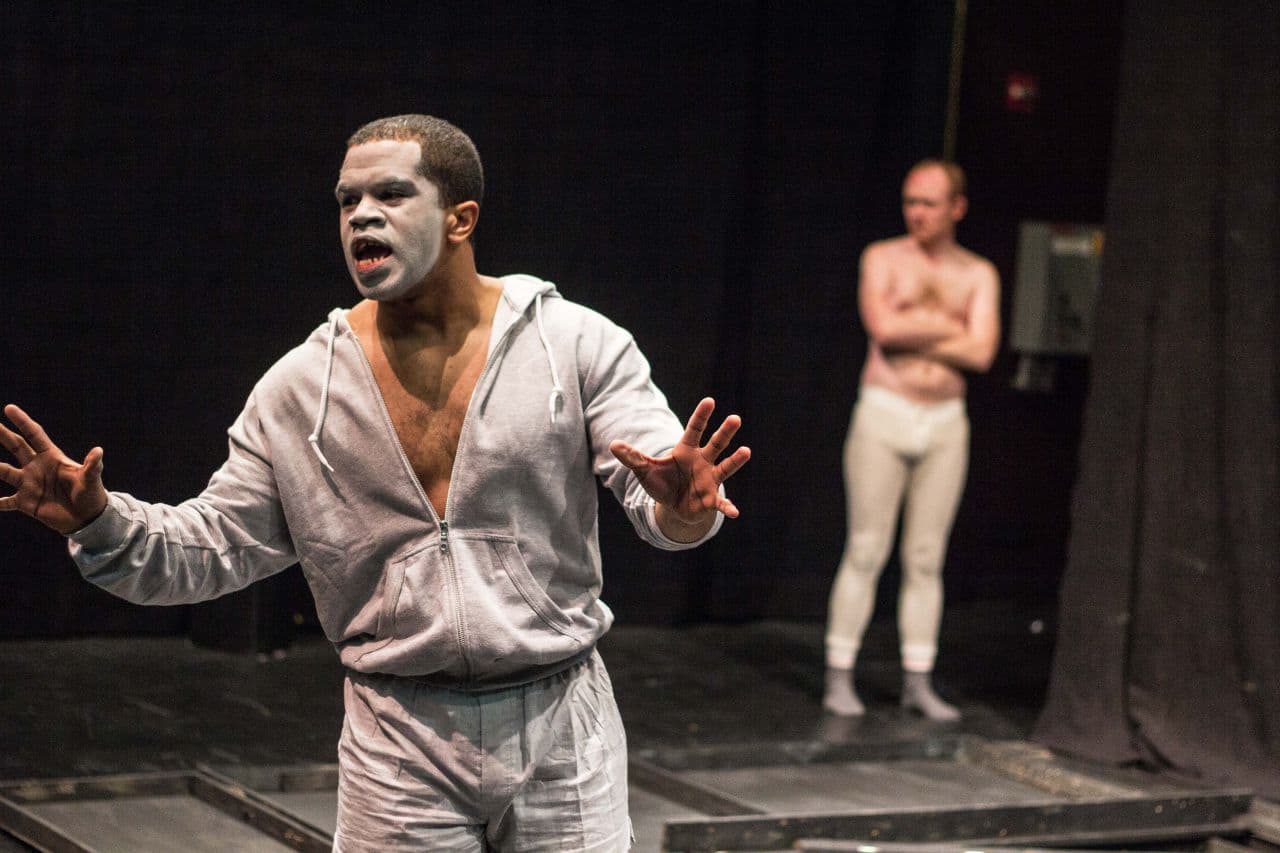 Brandon Green in "An Octoroon," presented by Company One at ArtsEmerson. Green won for oustanding actor at a small or fringe theater. (Courtesy Paul Fox/Company One Theatre)