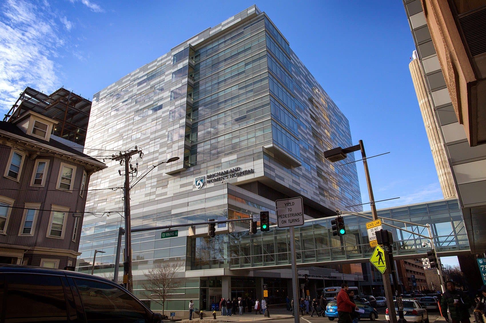 Brigham and Women's Hospital. (Robin Lubbock/WBUR)