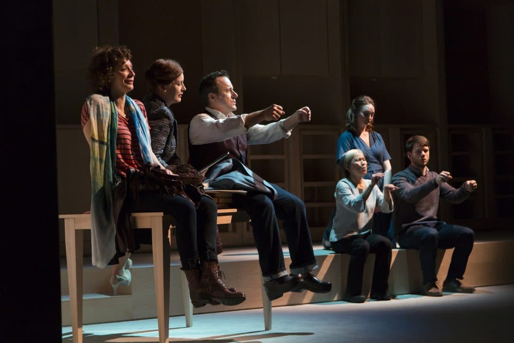 The Huntington Theatre Company's production of &quot;I Was Most Alive With You.&quot; (Courtesy T. Charles Erickson Photography/Huntington Theatre Company)