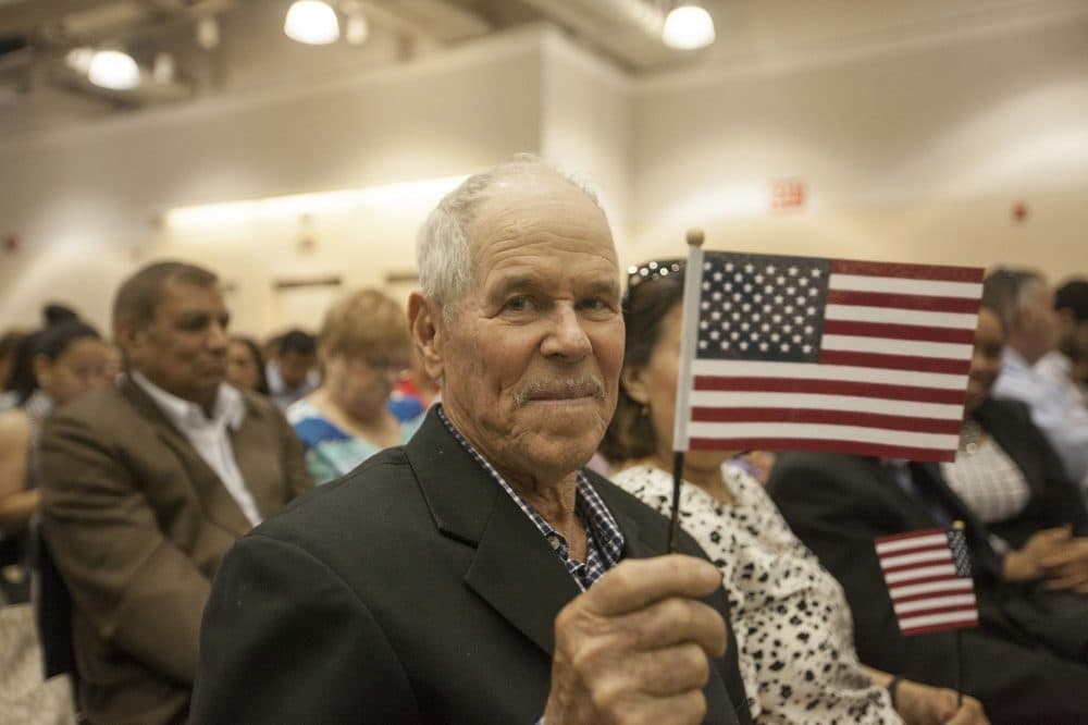 Rafael Dominguez Pacheco, who originally hails from the Dominican Republic (Joe Difazio for WBUR)