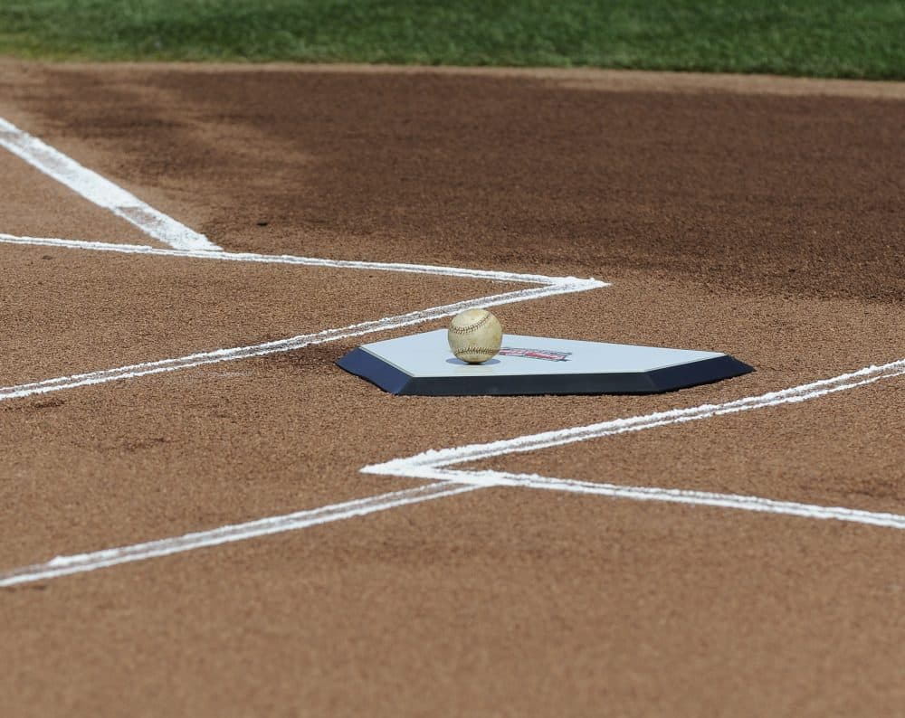 "It dawned on me that hitting was terrific fun, and nothing to be scared of," Bill Littlefield writes. "Then I started to hit pretty well." (David Banks/Getty Images)