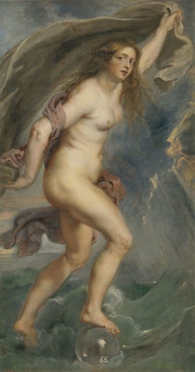 &quot;Fortuna&quot; by Peter Paul Rubens (1636) (Courtesy of the Clark Art Institute)