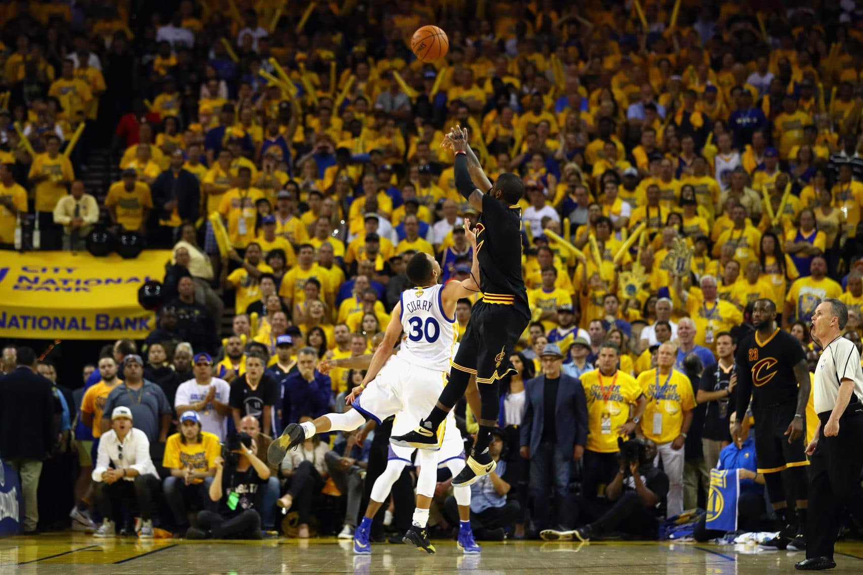 Mike Pesca isn't ready to move on from the NBA Finals. (Ezra Shaw/Getty Images)