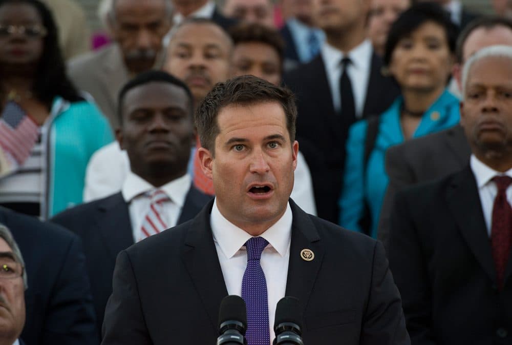 Democratic Rep. Seth Moulton is seen on Sept. 8, 2015. (Molly Riley/AP)