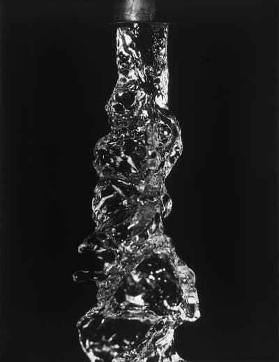 Harold Edgerton's 1932 photo &quot;Water From a Faucet.&quot; Copyright 2010 MIT. (Courtesy of MIT Museum)